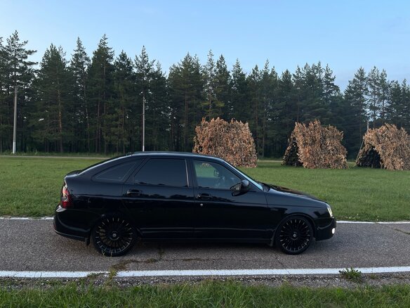 2011 Lada (ВАЗ) Priora I, чёрный, 450000 рублей - вид 7