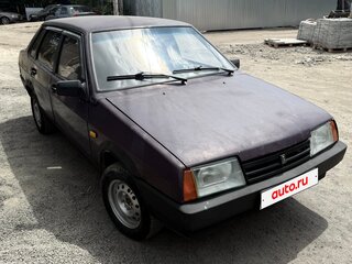 1997 Lada (ВАЗ) 21099, фиолетовый, 75000 рублей, вид 1