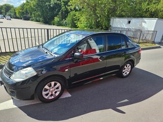 2011 Nissan Tiida I Рестайлинг, чёрный, 500000 рублей, вид 5