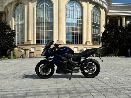 2013 Kawasaki ER-4F (Ninja 400R), синий, 340000 рублей, вид 2