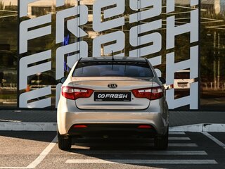 2012 Kia Rio III, золотистый, 810000 рублей, вид 4