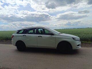 2020 Lada (ВАЗ) Vesta SW I, белый, 950000 рублей, вид 5