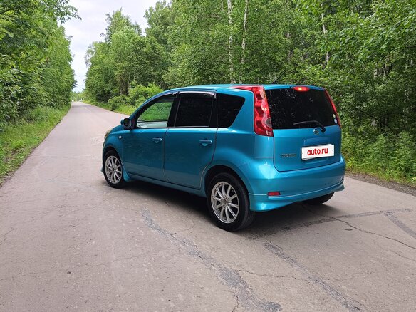 2008 Nissan Note I Рестайлинг, зелёный, 590000 рублей - вид 5