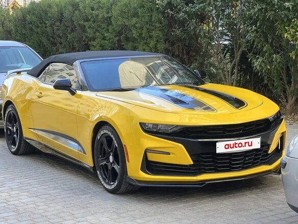 2019 Chevrolet Camaro VI Рестайлинг, жёлтый, 2900000 рублей - вид 5