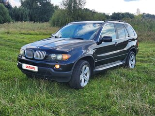 2004 BMW X5 4.4i I (E53) Рестайлинг, чёрный, 1280000 рублей, вид 1