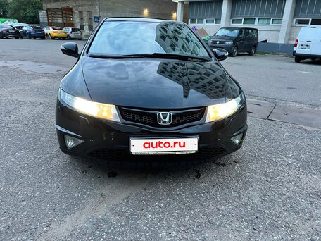 2008 Honda Civic VIII, чёрный, 695000 рублей, вид 1