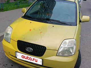 2006 Kia Picanto I, жёлтый, 280000 рублей, вид 2