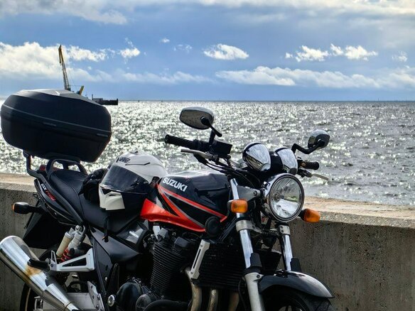 2003 Suzuki GSX 1400, чёрный, 550000 рублей