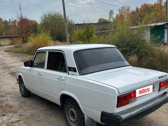 2007 Lada (ВАЗ) 2107, белый, 110000 рублей - вид 4
