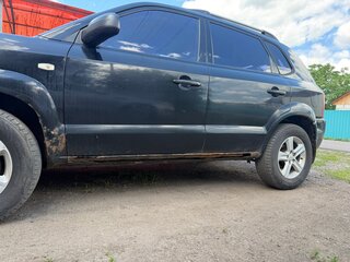 2008 Hyundai Tucson I, чёрный, 600000 рублей, вид 5