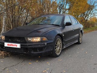 2000 Mitsubishi Galant VIII Рестайлинг, чёрный, 200000 рублей, вид 1