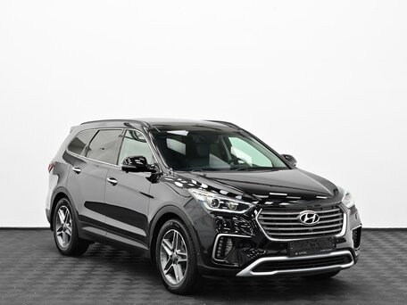 2017 Hyundai Santa Fe Grand III Рестайлинг, чёрный, 2549000 рублей, вид 1