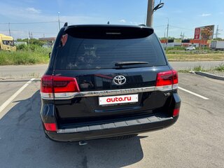 2016 Toyota Land Cruiser 200 Series Рестайлинг 2, чёрный, 7000000 рублей, вид 5