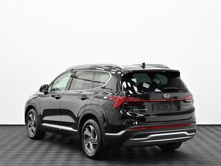 2021 Hyundai Santa Fe IV Рестайлинг, чёрный, 2849000 рублей, вид 4