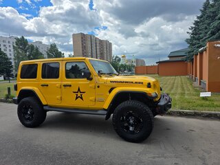 2019 Jeep Wrangler IV (JL), жёлтый, 5500000 рублей, вид 3