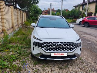 2021 Hyundai Santa Fe IV Рестайлинг, белый, 3799999 рублей, вид 1