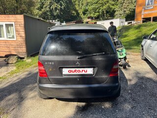 2000 Mercedes-Benz A-Класс 170 I (W168), чёрный, 185000 рублей, вид 3