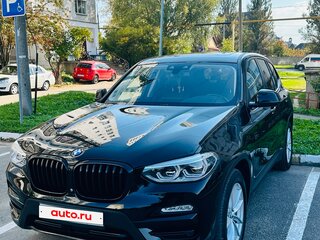 2019 BMW X3 25d xDrive III (G01), чёрный, 3600000 рублей, вид 3