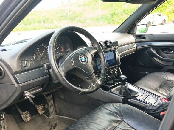 1998 BMW 5 серии 520i IV (E39), синий, 510000 рублей - вид 8