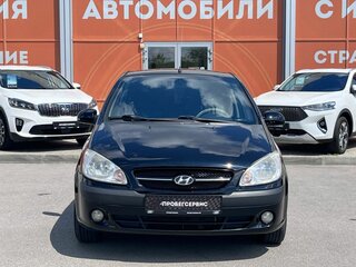2008 Hyundai Getz I Рестайлинг, чёрный, 475000 рублей, вид 2