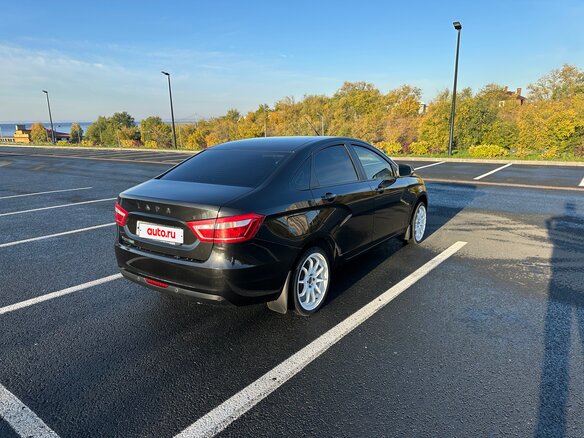 2018 Lada (ВАЗ) Vesta CNG I, чёрный, 690000 рублей - вид 5