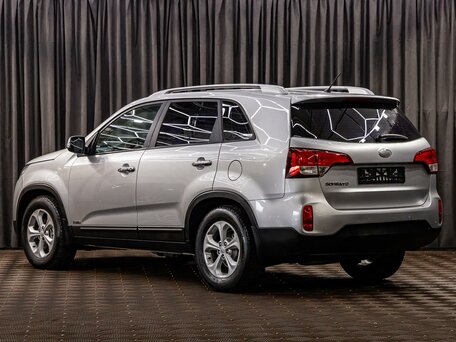 2014 Kia Sorento II Рестайлинг, серебристый, 1465000 рублей, вид 4