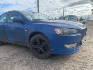 2008 Mitsubishi Lancer X, синий, 350000 рублей, вид 2