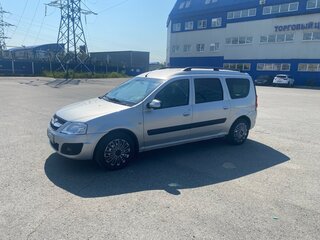 2013 Lada (ВАЗ) Largus I, серебристый, 550000 рублей, вид 4