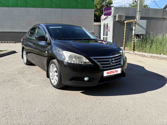 2014 Nissan Sentra VII (B17), чёрный
