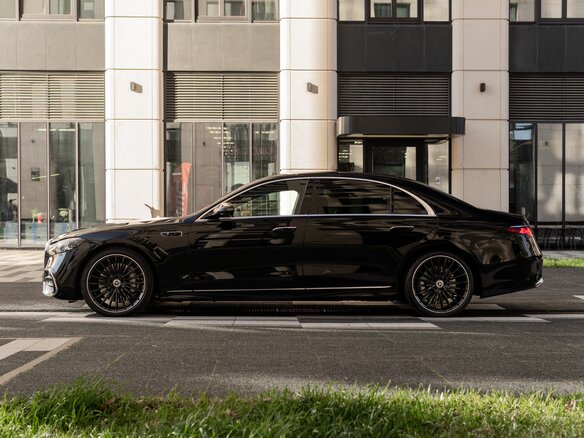 2026 Mercedes-Benz S-Класс 450 d Long 4MATIC VII (W223) Рестайлинг, чёрный - вид 6
