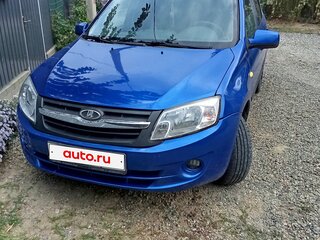 2014 Lada (ВАЗ) Granta I, синий, 380000 рублей, вид 1