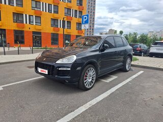 2008 Porsche Cayenne Turbo I Рестайлинг (957), чёрный, 1300000 рублей, вид 1