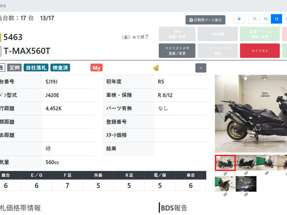2023 Yamaha TMAX, зелёный, 1270000 рублей - вид 2