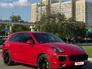 2015 Porsche Cayenne S Diesel II Рестайлинг (958), красный, 5300000 рублей, вид 5