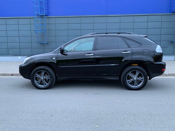 2008 Lexus RX 400h II Рестайлинг, чёрный, 1400000 рублей - вид 12