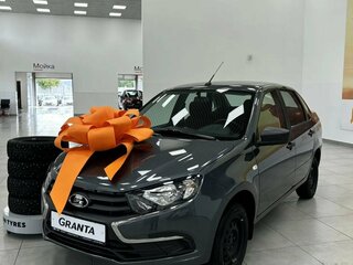 2026 Lada (ВАЗ) Granta I Рестайлинг, серый, 865000 рублей, вид 2