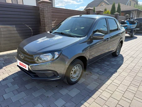 2024 Lada (ВАЗ) Granta I Рестайлинг, серый, 860000 рублей, вид 1