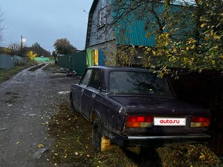 2002 Lada (ВАЗ) 2107, фиолетовый, 55000 рублей, вид 3