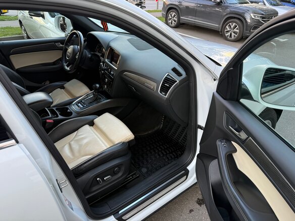 2013 Audi Q5 I (8R) Рестайлинг, белый - вид 9