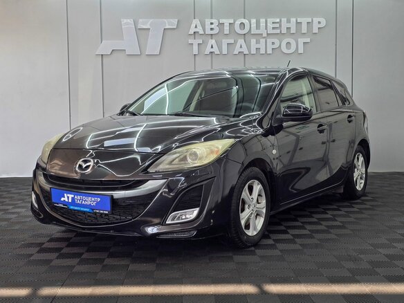 2009 Mazda 3 II (BL), чёрный, 725000 рублей