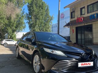 2019 Toyota Camry VIII (XV70), чёрный, 2950000 рублей, вид 2