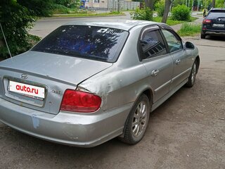 2006 Hyundai Sonata ТагАЗ IV (EF) Рестайлинг, серебристый, 180000 рублей, вид 3
