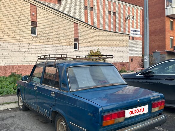 2004 Lada (ВАЗ) 2107, синий, 80000 рублей - вид 2