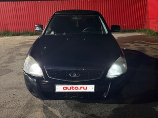 2010 Lada (ВАЗ) Priora I, чёрный, 180000 рублей, вид 1
