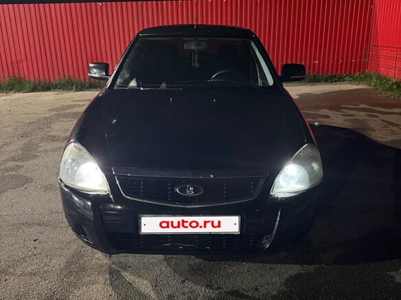 2010 Lada (ВАЗ) Priora I, чёрный, 180000 рублей