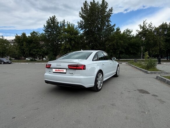 2016 Audi A6 IV (C7) Рестайлинг, белый, 2650000 рублей - вид 5