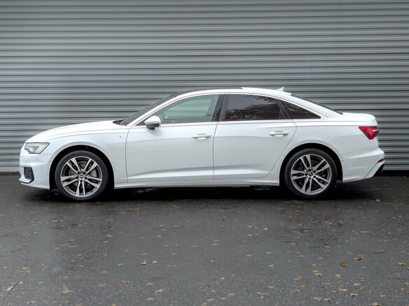 2021 Audi A6 45 TFSI V (C8), белый, 4150000 рублей - вид 7