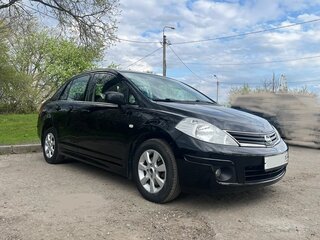 2012 Nissan Tiida I Рестайлинг, чёрный, 750000 рублей, вид 4