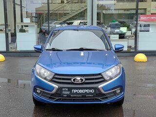 2022 Lada (ВАЗ) Granta I Рестайлинг, синий, 719000 рублей, вид 2