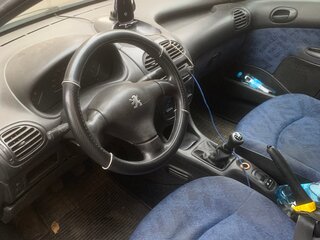 2001 Peugeot 206, голубой, 155000 рублей, вид 5